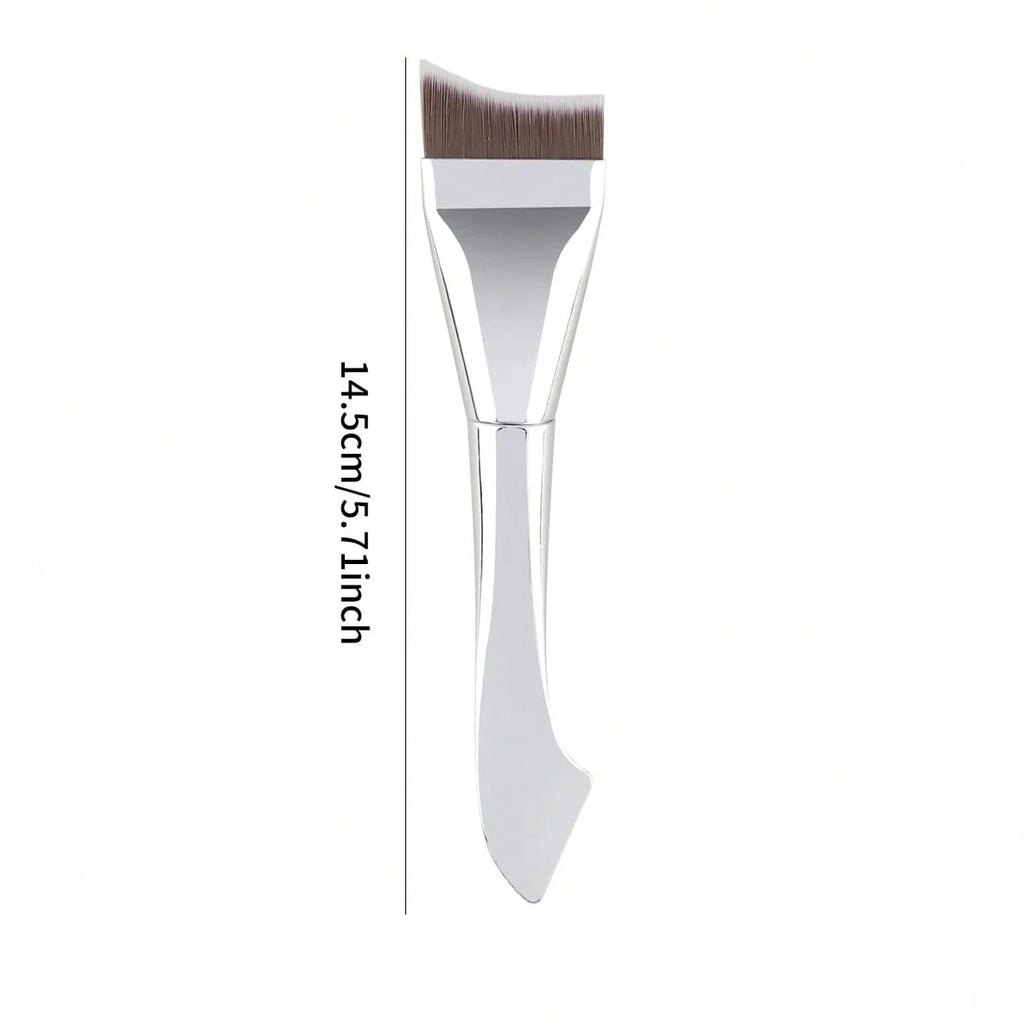 Upgraded Crescent Design Foundation Makeup Brush Ultra-thin Smooth Application Liquid Mask Spatula Makeup Brushes Beauty Tools