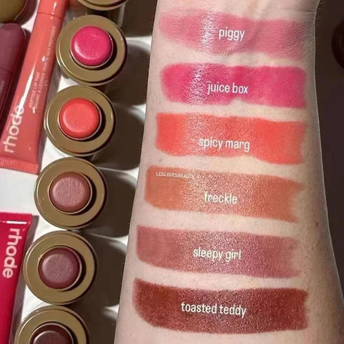 Brand Makeup Hydrating Cream Blush Stick For Cheek And Lip Color Easy Apply Pocket Size For Women