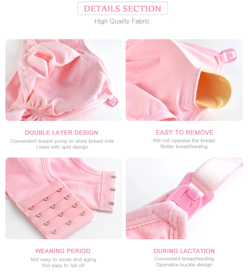Hand Free Pumping Nursing Bra Breastfeeding Maternity Bras Women For Breast Special Underwear Pregnancy Clothes Can Wear All Day