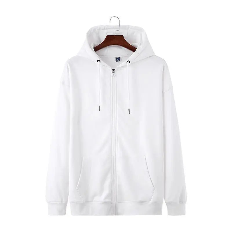 Men's Burgundy Hooded Sweatshirt Solid Color Casual Hoodie