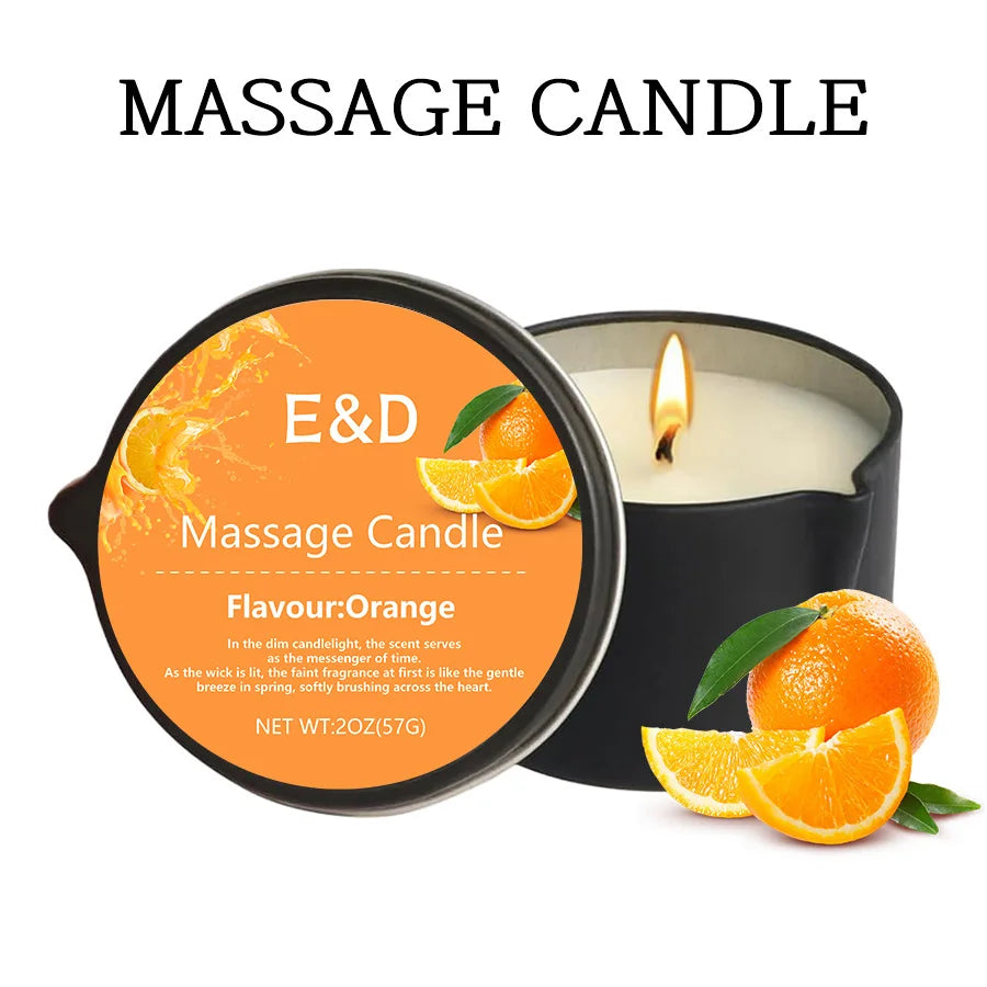 Massage Oil Candle By Sm Product Luxury Aromatherapy For Stress Relief And Skin Moisturizing For Home Spa Lovers