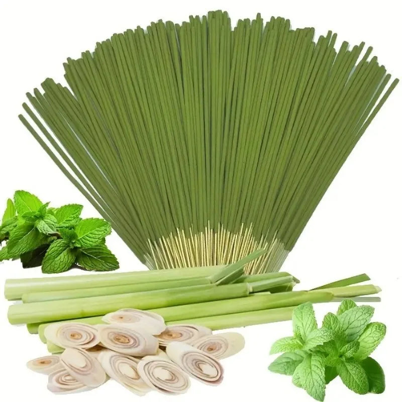 Lemongrass Incense Sticks - 22cm Fragrance for Home and Office