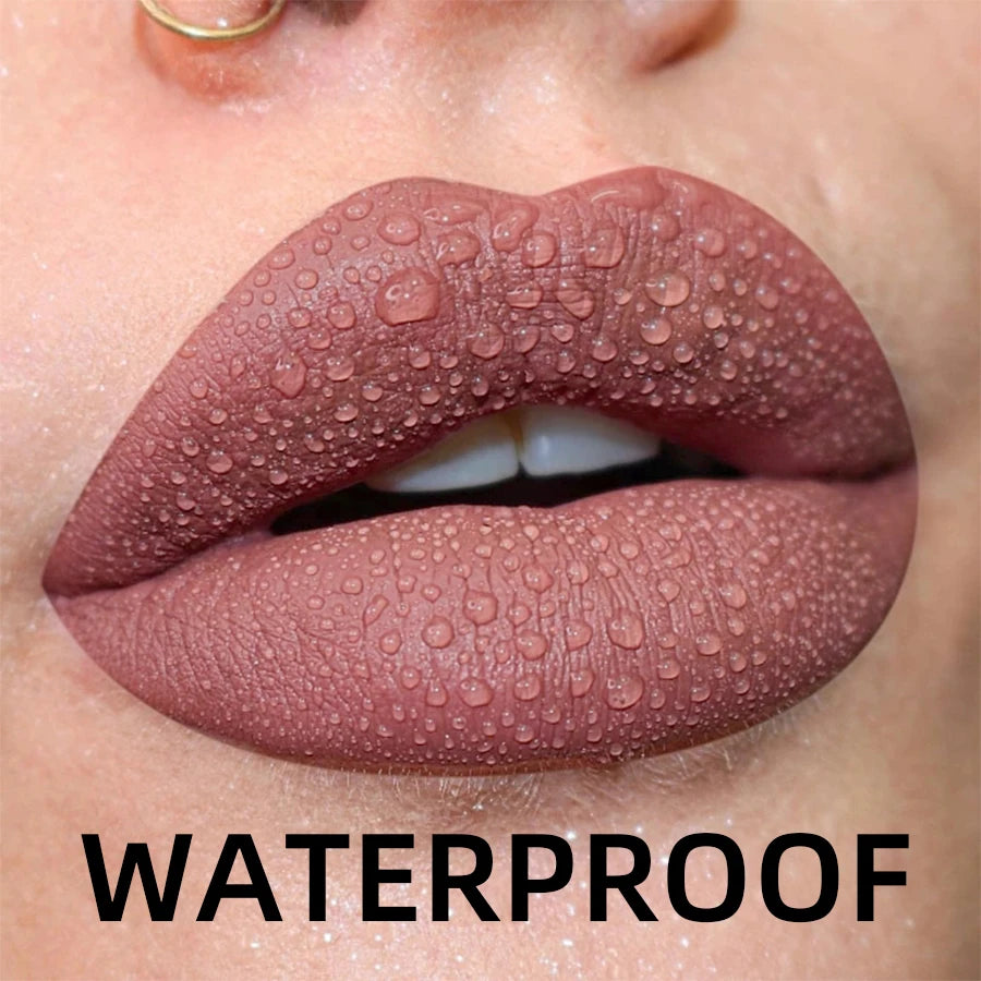 MCD Matte Velvet Lip Gloss - Waterproof Liquid Lipstick 2.7g