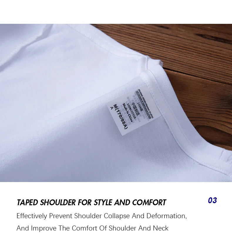 Brand Customization Mens Tshirts Combed Cotton Tees Solid Tops Woman Male Custom Team Uniform Class Clothes Summer 6.7oz 190gsm