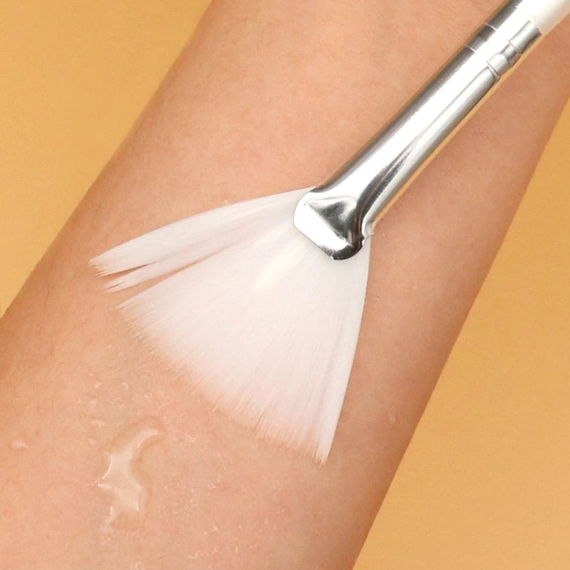 10/20/50Pcs Fan Shape Foundation Makeup Brushes Multifunctional Facial Mask Brush Essential Oil Women'S Beauty Makeup Tools Brush