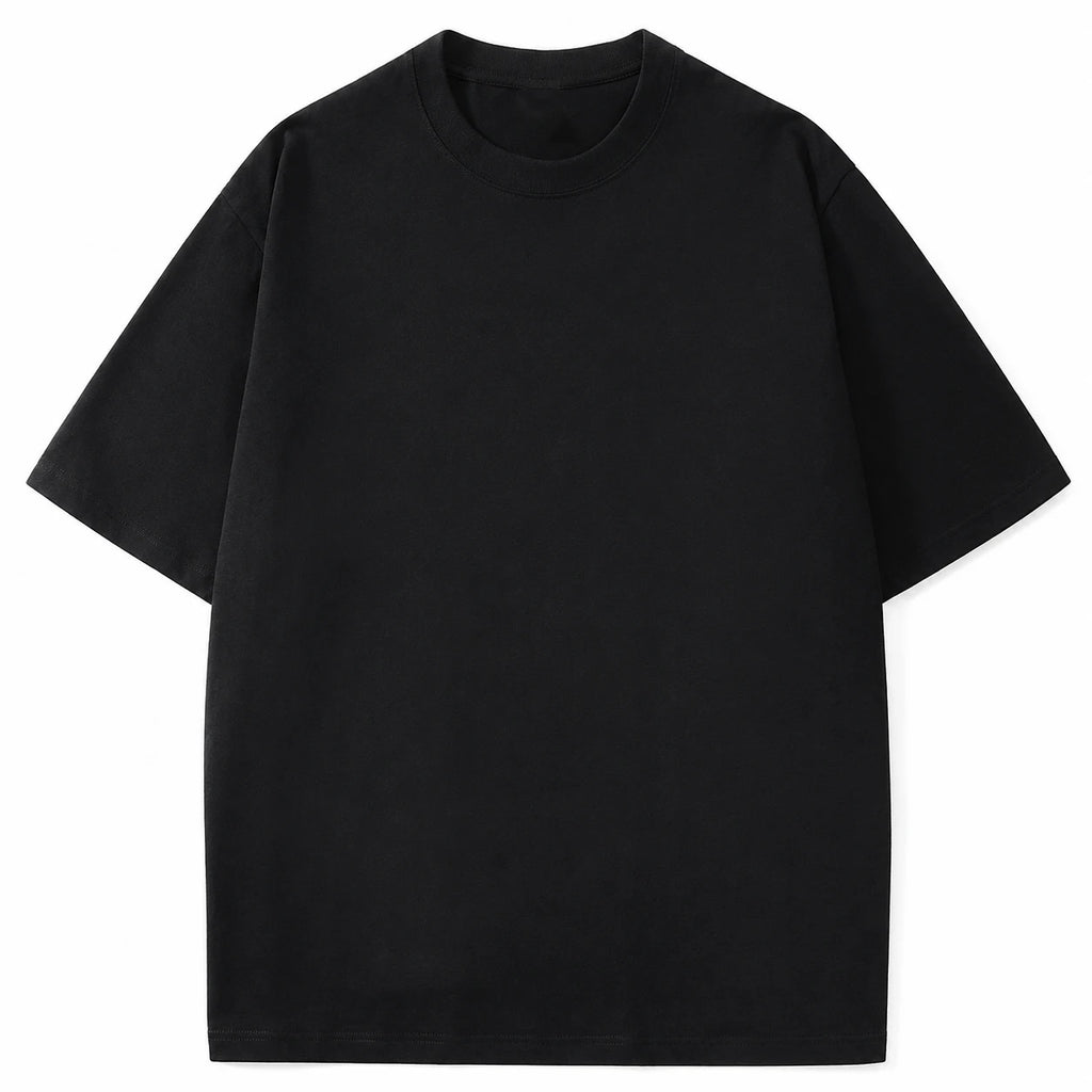 2026 New Arrival Pure Cotton T-Shirt Creative Astronaut Mowing On The Moon Print Crew Neck Men Top Casual Short Sleeve