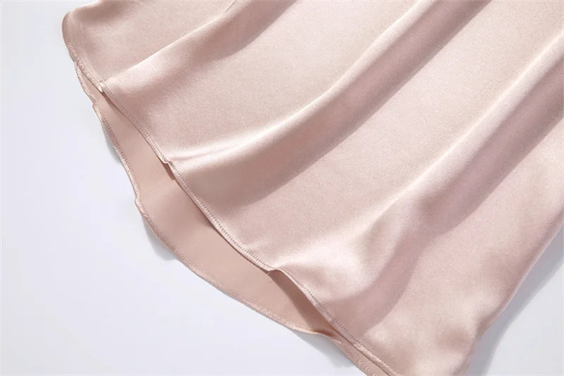 Elegant Fashion Satin Tank Tops Office Lady Blouse Shirts plus  Summer Slim Sleeveless Vest Women Simple O-neck Tops y2k clothes