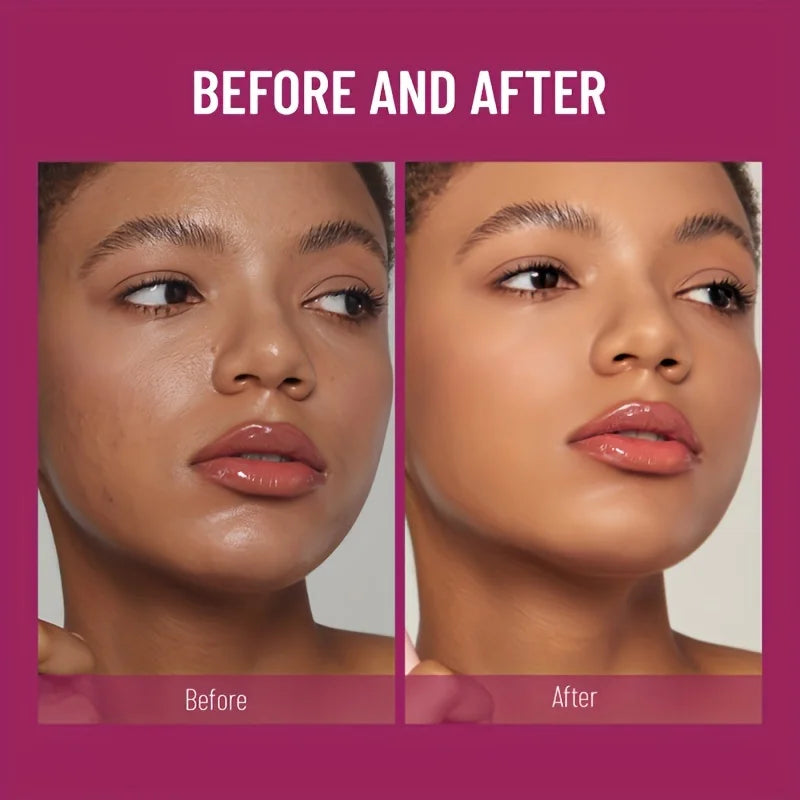 New Sponge Head Concealer For Dark Circles Freckles Acne Pigmentation And Blemishes Long Lasting Moisturizing Liquid Foundation