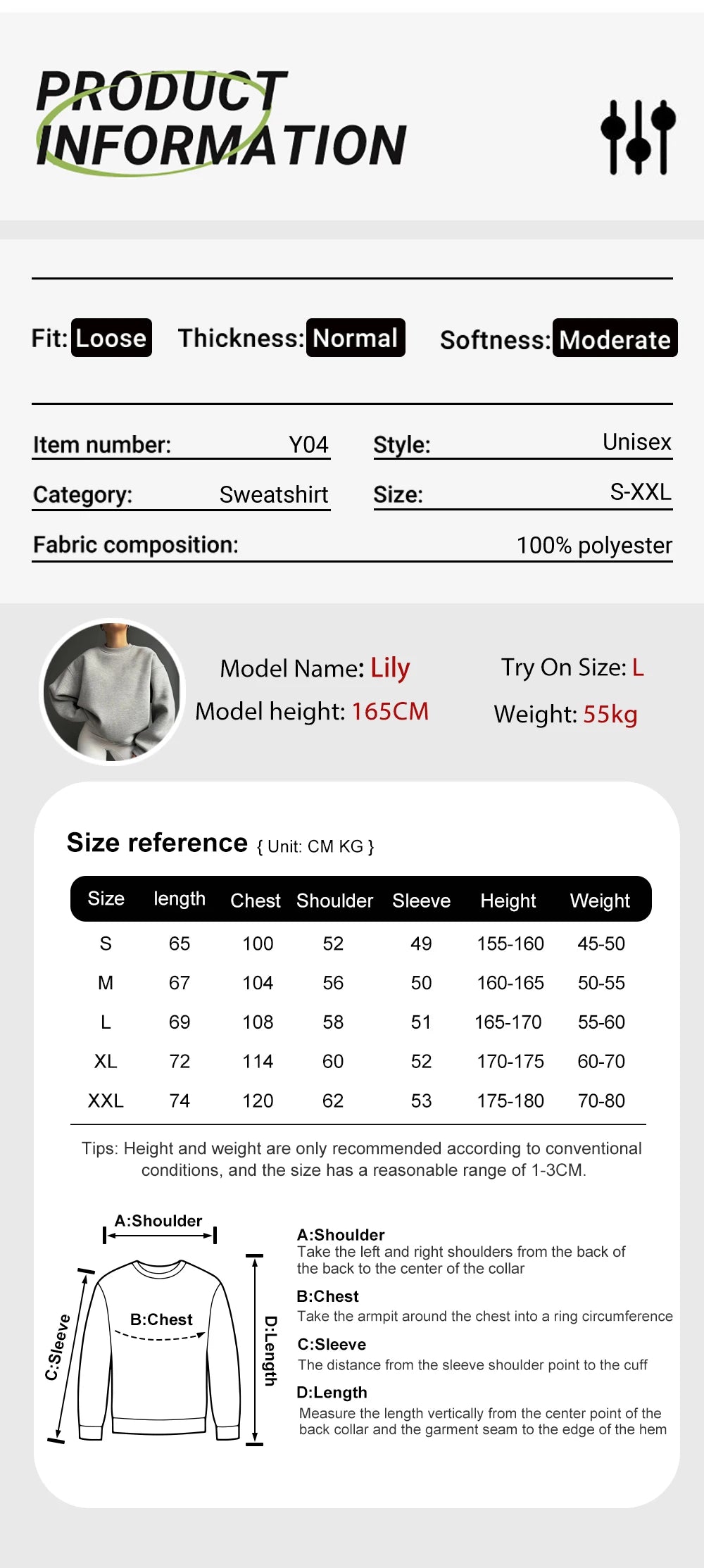 New York California Malibu Letter Sweatshirts Winter Women'S Casual Loose Hoodie Fleece Warm Crewneck Pullover Comfortable Clothes