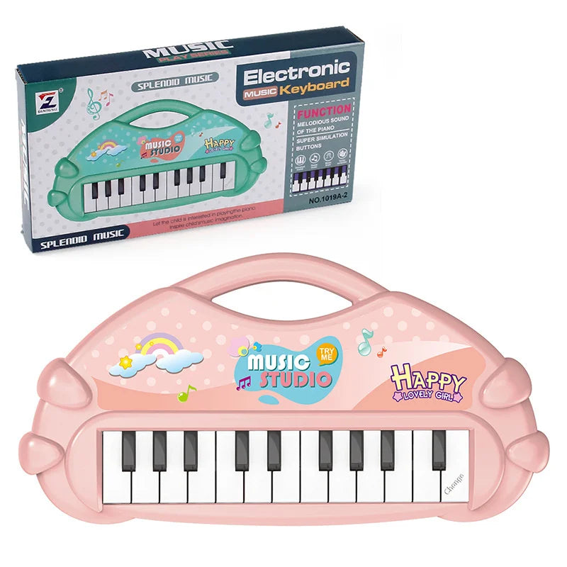 13-Key Portable Electronic Piano Toy - Educational Musical Instrument