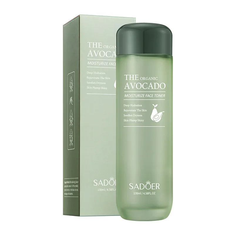 SADOER Avocado Skincare 6-Piece Set - Cleansing, Moisturizing, Care