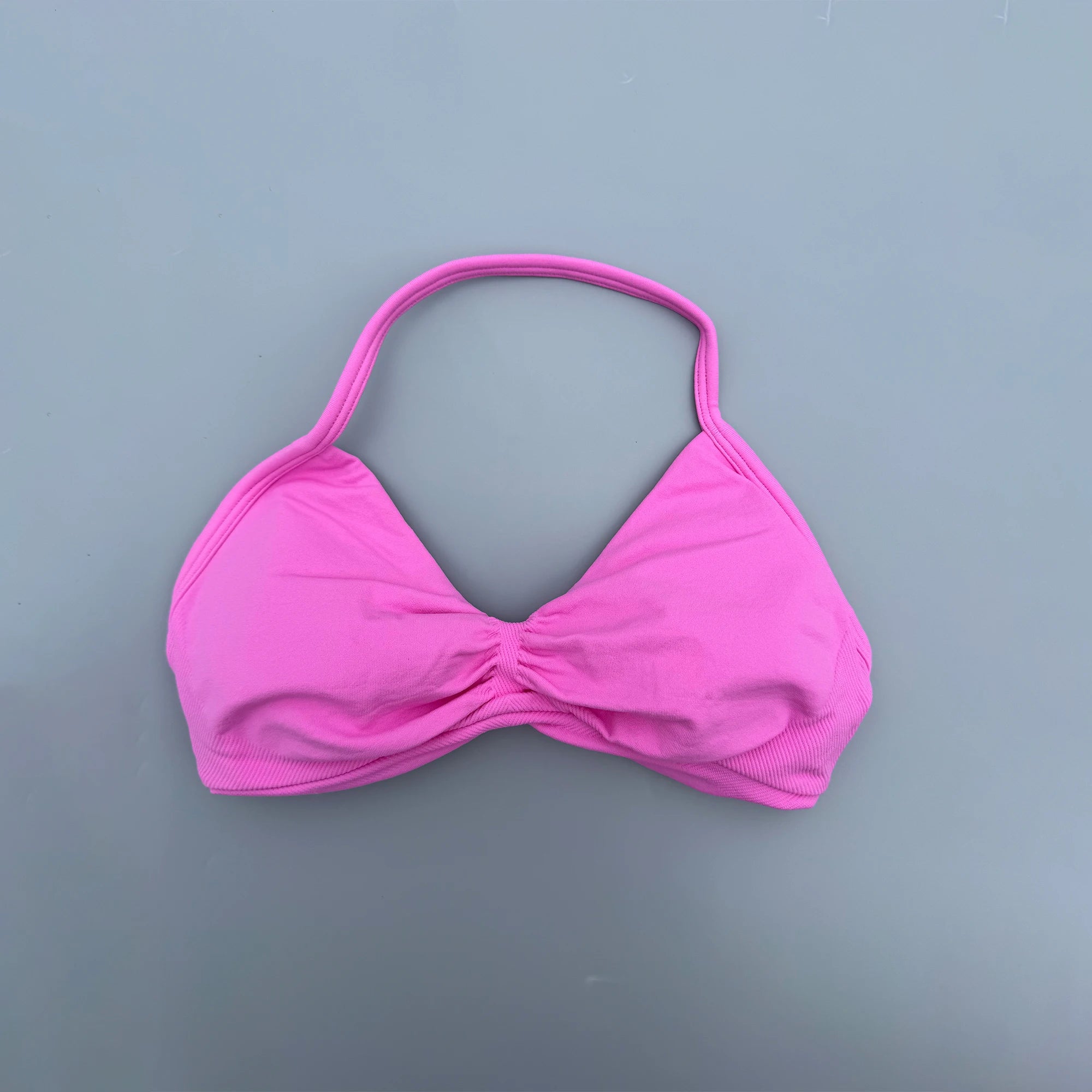 Sports Strappy Bra Yoga Underwear Women Gym Top Running Exercise Backless Bra High Support Active Wear Fitness Workout Halter