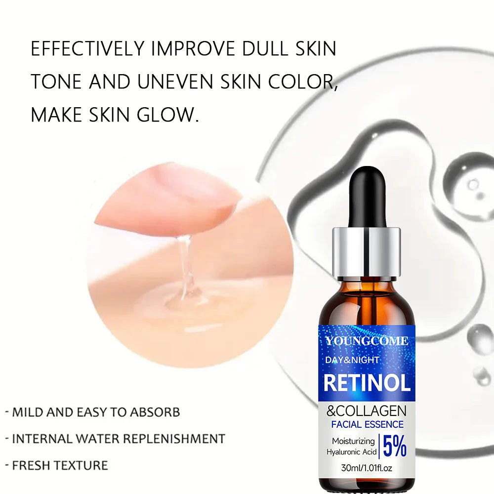 YOUNGCOME Retinol Cream and Serum Set - Moisturizing Face Care