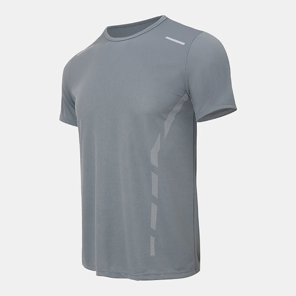 6/4 Pcs Men's Summer Multicolor Quick-drying Sports Short-sleeved Youth Running Fitness Basketball Football Breathable T-shirt