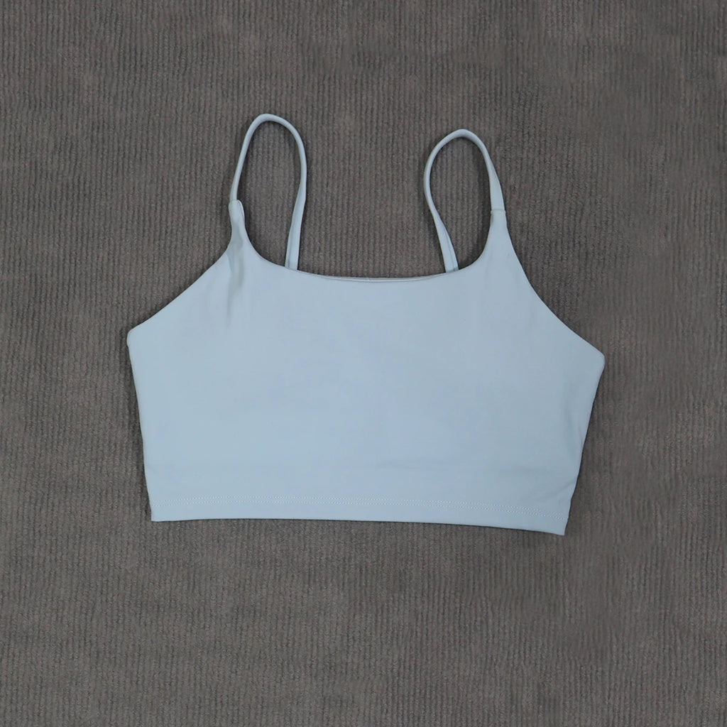 Ctenkevet Women's Push-Up Gym Workout Yoga Bra Female Backless Shockproof Fitness Crop Top Sports Underwear Woman