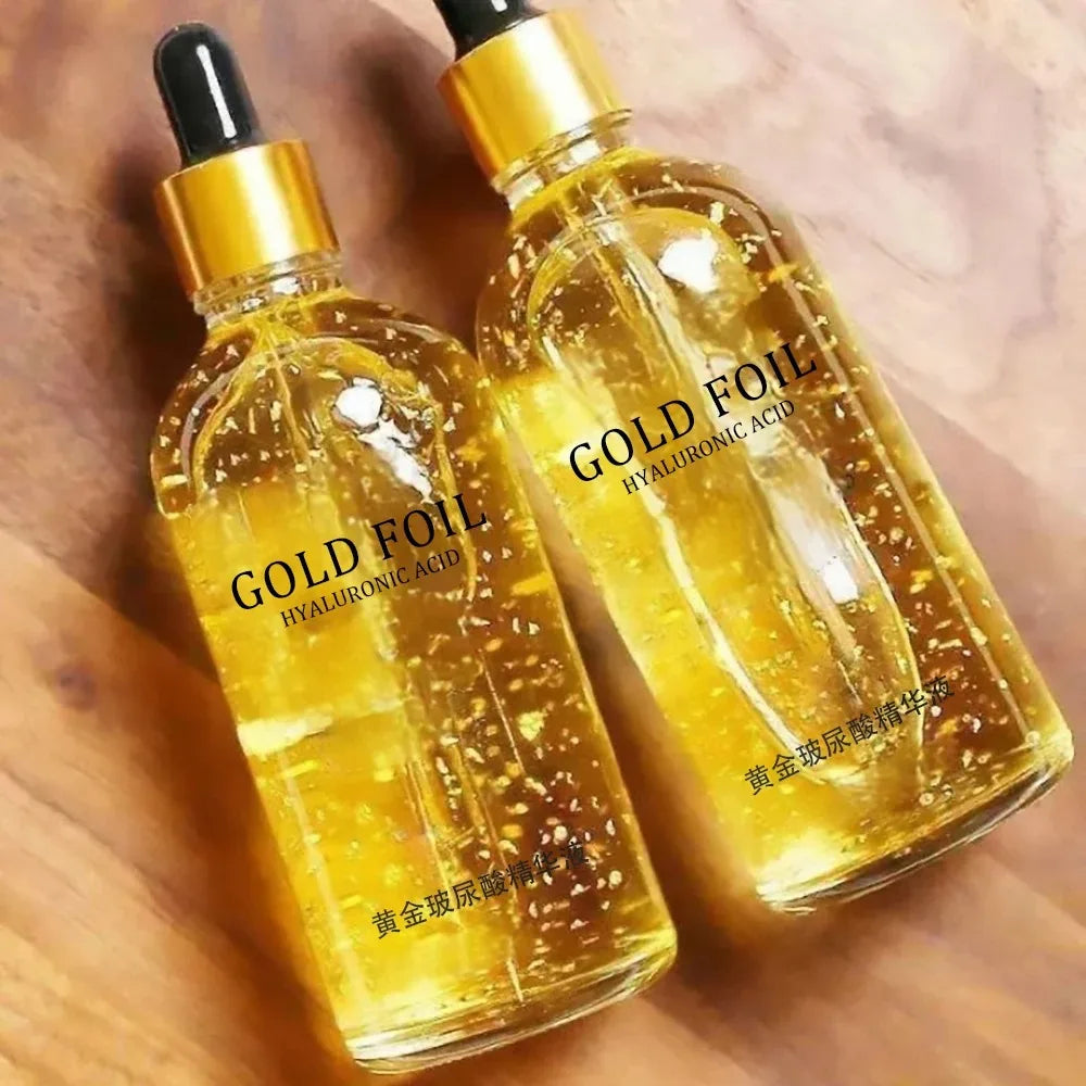 24k Gold Hyaluronic Acid Nicotinamide Face Serum - 100ml