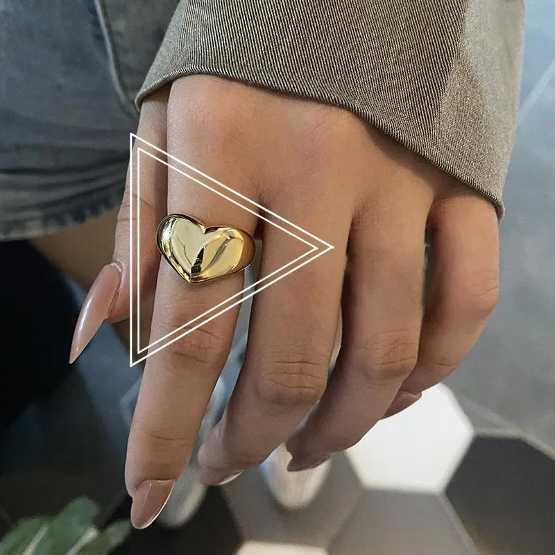 New Irregular Opening Pearl Ring Two-Piece Set For Women'S Fashionable Personalized Daily Accessory Jewelry Birthday Gifts