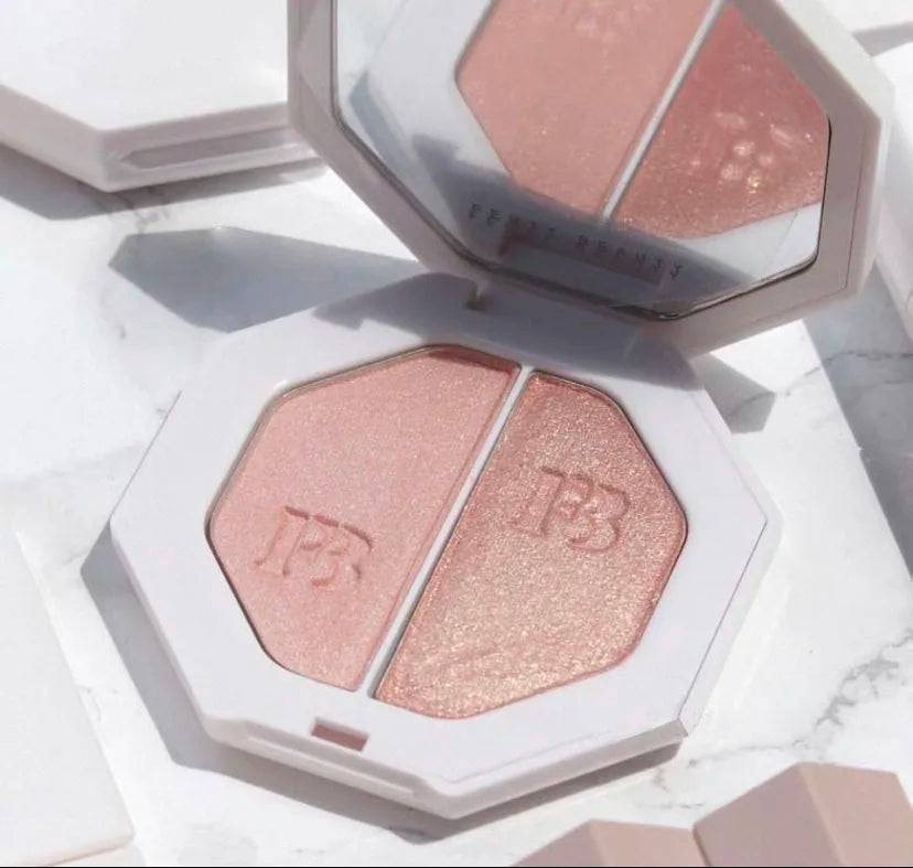 Fenty Beauty Multi-Color Contour Stick Concealer Facial Matte 3D Diamond Highlight Non Fading Water Gloss Lip Glaze Gloss Makeup