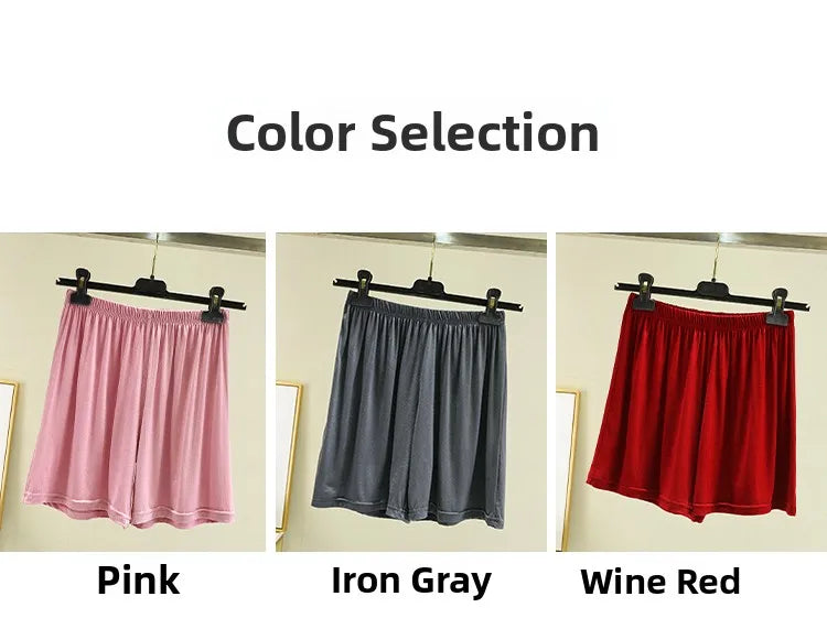 July Deer Women's High Waist Modal Wide Leg Casual Pants