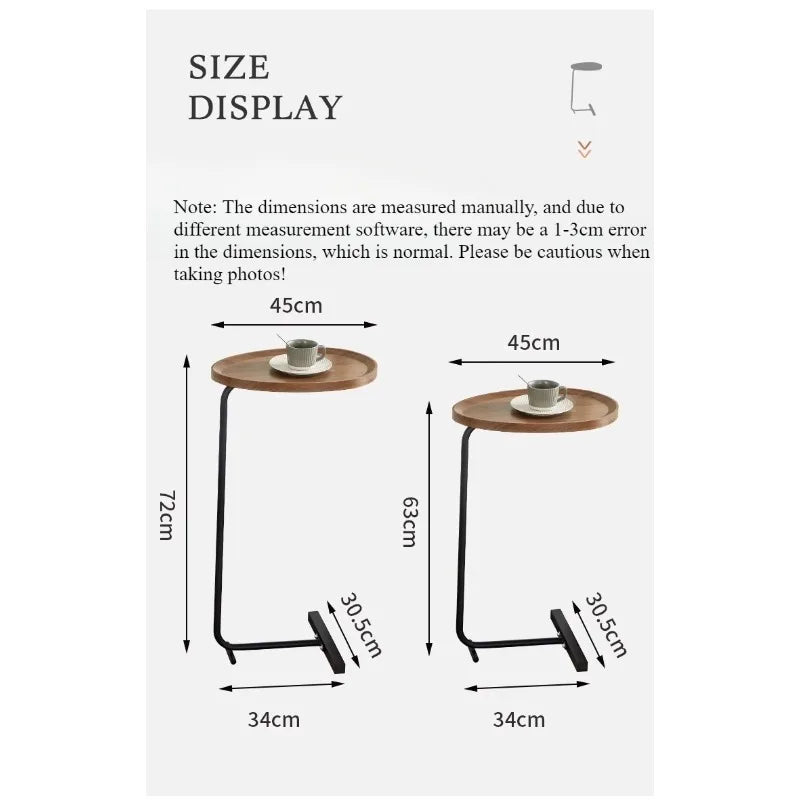 Bedside table removable small table simple household bedroom bedside shelf living room Internet celebrity mini sofa side few