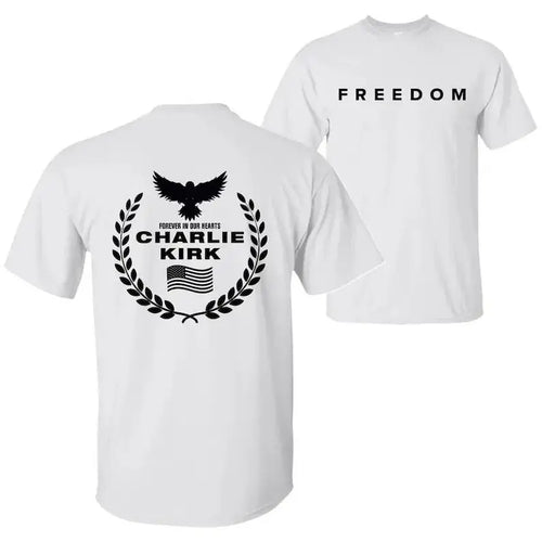 Charlie Kirk Tee Unisex Y2K Casual T Shirt For Conservative Fans Premium Merch Iconic Must Have