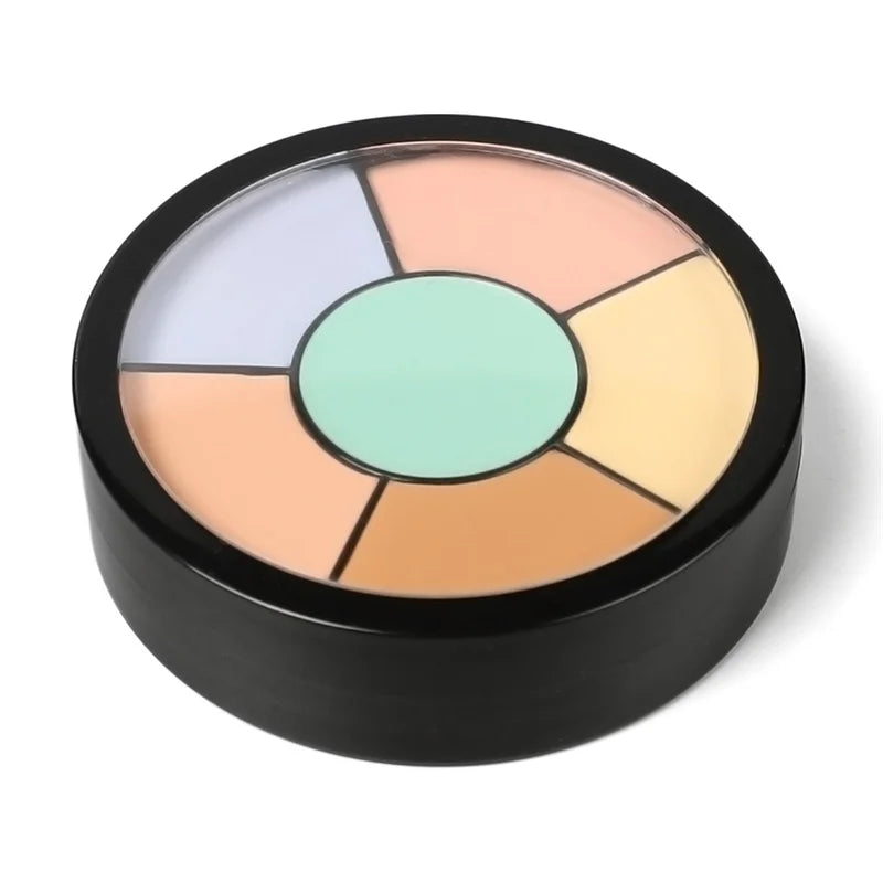 3/6-color Concealer Palette with/No Brush Cream Texture Moisturizer Concealer Modify Enhance Contours Lasting Makeup Waterproof
