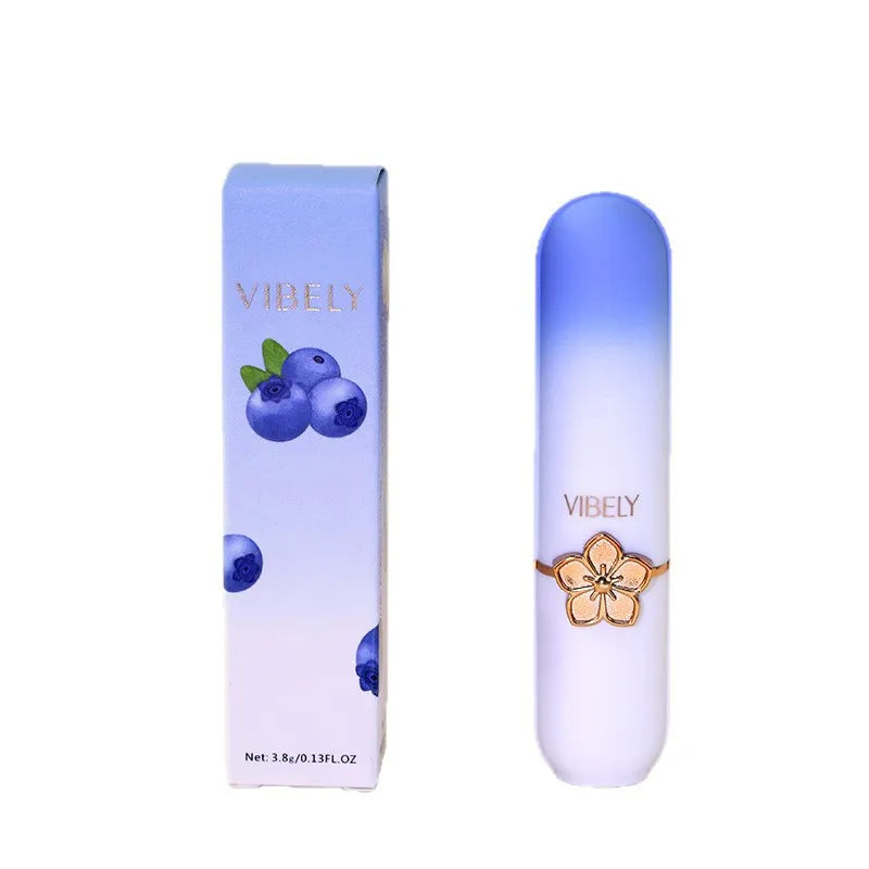 VIBELY Color Changing Lip Balm Moisturizing pH Lipstick Fruit Flavor Reduce Lip Lines Anti Cracking Hydrating Lip Care