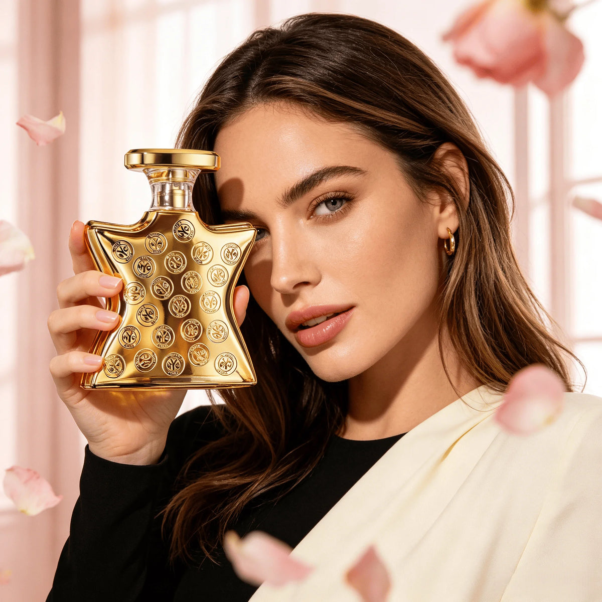 Bond No. 9 New York Signature Oriental Ebony Rose Eau De Parfum Unisex Long-Lasting Fragrance for Evening Parties Formal Occasions And Dates