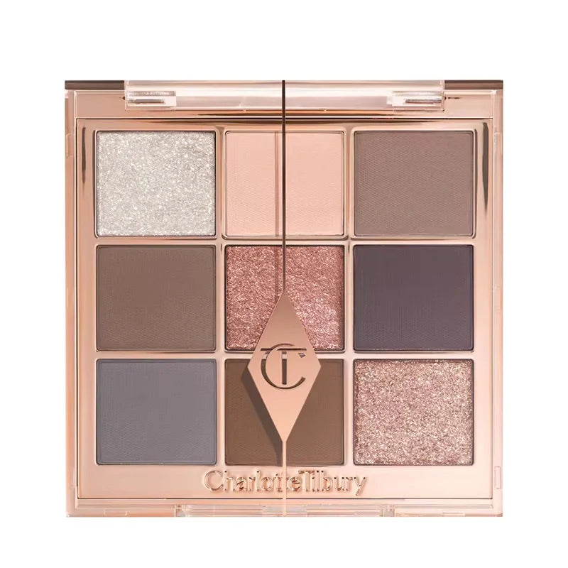 Fashion Ct Portable Matte Eyeshadow Palette Nine Color Easy To Apply For Women Everyday