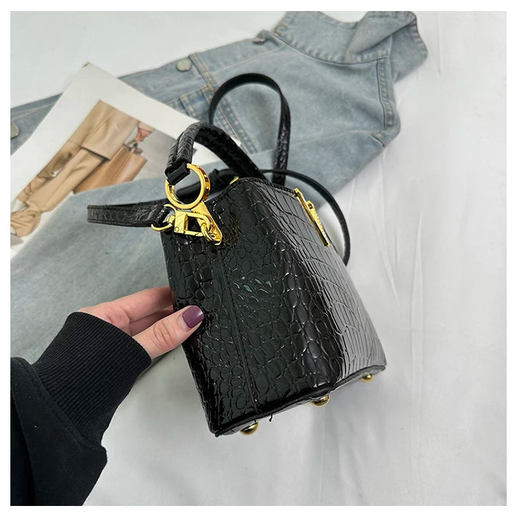 Mom' Bag Luxury Brand Ladies Messenger Bag In Leather - Famous Designer Elegant Tote Bag Popular Classic Design