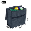 Soft Felt Car Trunk Storage Box – Large Capacity Organizer Bag