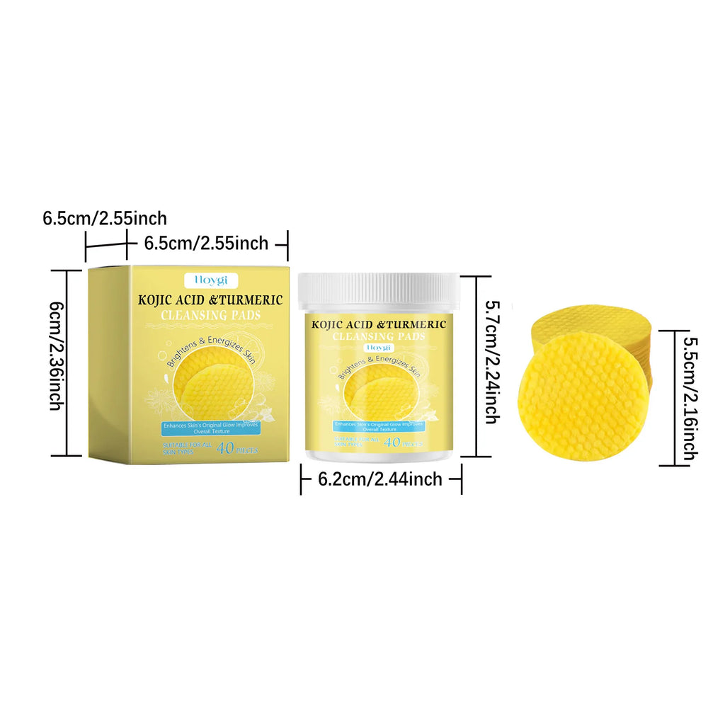 Turmeric Cleanser Oil Control Dark Spot Removal Anti Acne Deep Cleansing Shrink Pore Brightening Moisturizing Vitamin C Cream