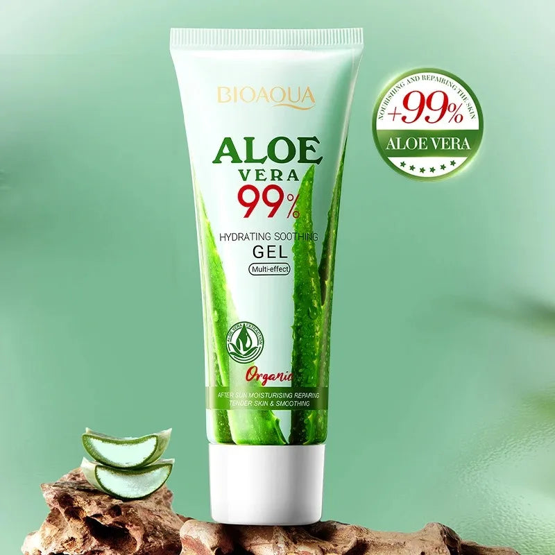 Aloe Vera Moisturizing Gel for Face and Body - Hydrating Cream