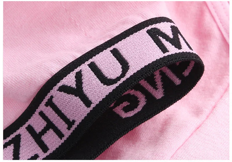 1/3PCS Teenage Girls Training Bras Vests Puberty Adolesent Students Underwear Brassiere Letters Wireless Children Tube Tank Tops
