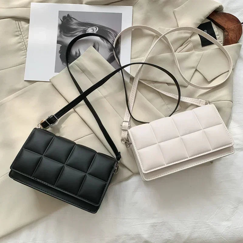 Women's Bag Fashion PU New 2024 Female Literary Single Shoulder Bags Minority Design Cross Body Fashion Handbags Bolsos