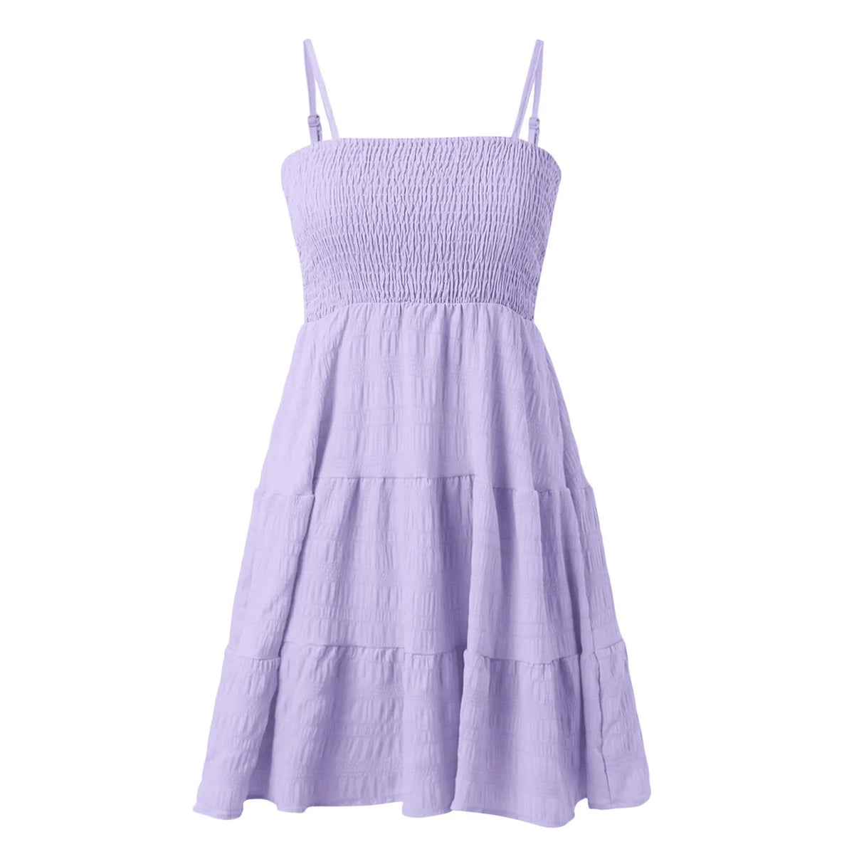Bohemian Beach Sundress Women Sexy Sleeveless Backless Big Swing Mini Dress Solid Spaghetti Strap Ruffles Dresses Vestidos