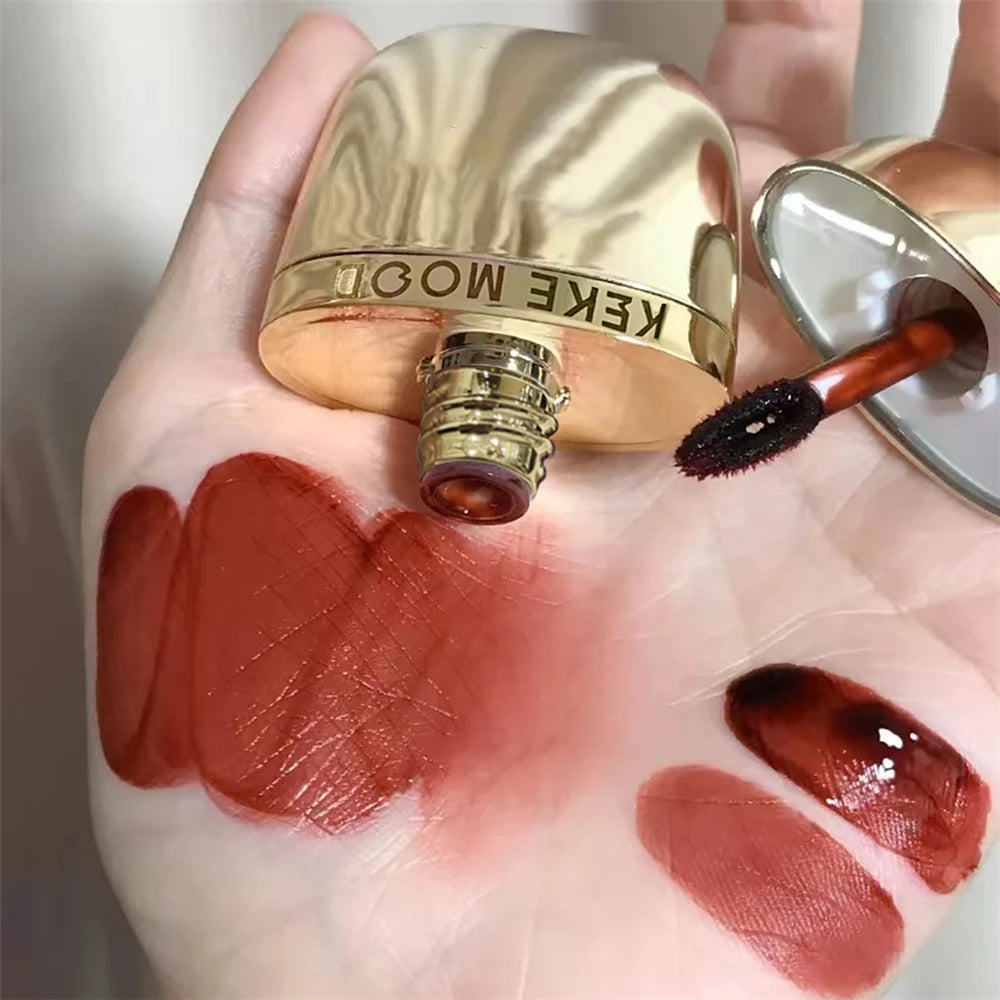 Mirror Water Lip Glaze To Matte Lipstick Makeup Waterproof Long Lasting Lip Gloss Rich Color Silky Not Fade Lips Mud Lip Tint