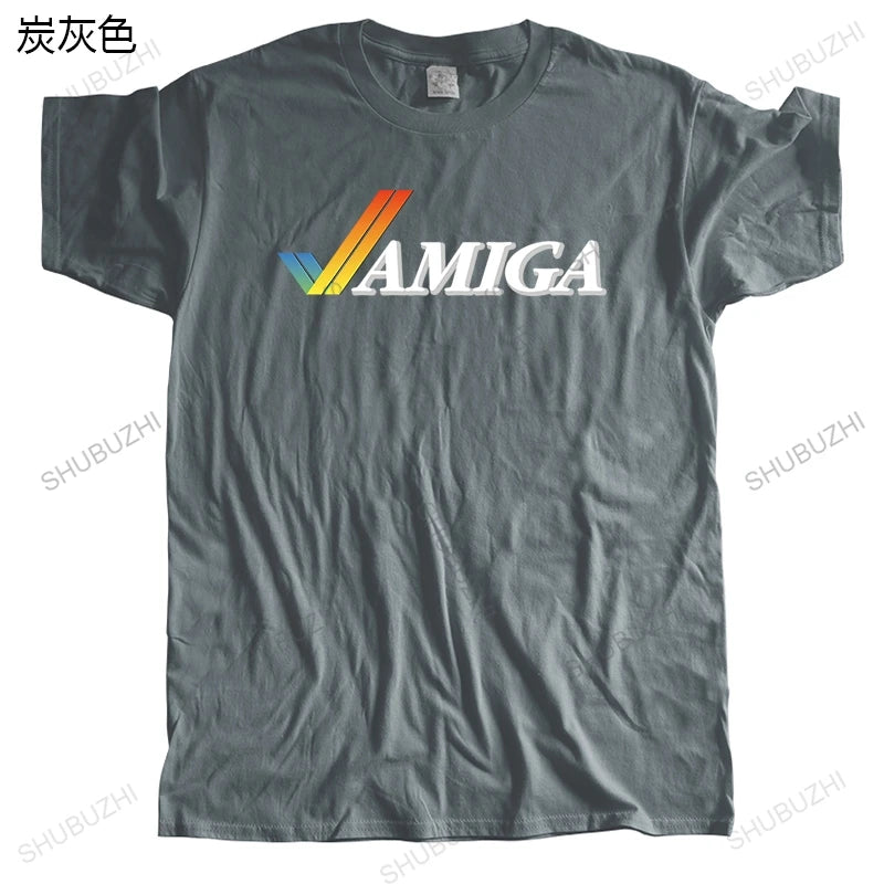 New Arrive Tee-Shirt For Men Summer T-Shirt Men O-Neck  Commodore Amiga Top Tees Unisex Teeshirt Brand Clothing