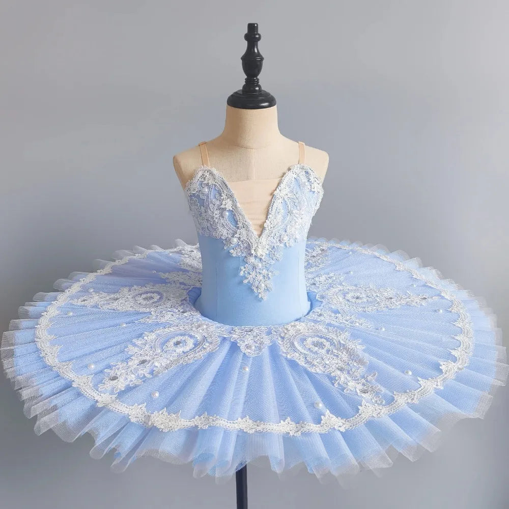 Princess Performance Fairy Tutu Kids Clothes Ballet Leotards for Girls Dress Stage Costumes Dance Wear Summer Children Clothing