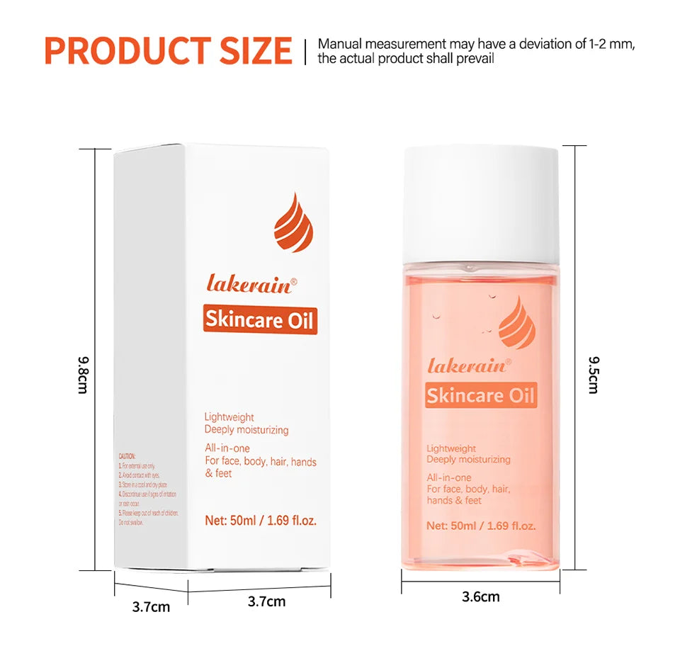 Lakerain Skincare Oil - Multipurpose Face, Body, and Hair Moisturizer