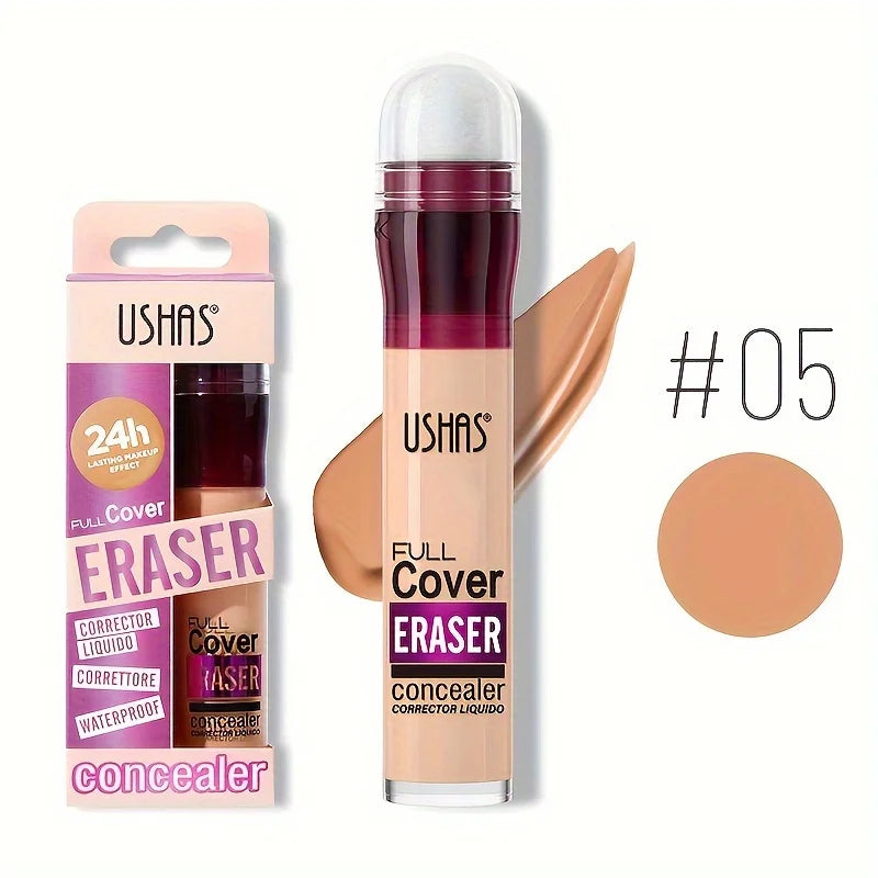 New Sponge Head Concealer For Dark Circles Freckles Acne Pigmentation And Blemishes Long Lasting Moisturizing Liquid Foundation