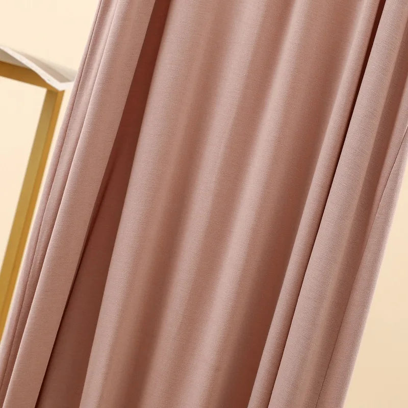 Summer New Modal Sleeveless V-neck Long Dress Women's Thin Loose plus Size Home Dress Fresh Sweet Style Outdoor Scene