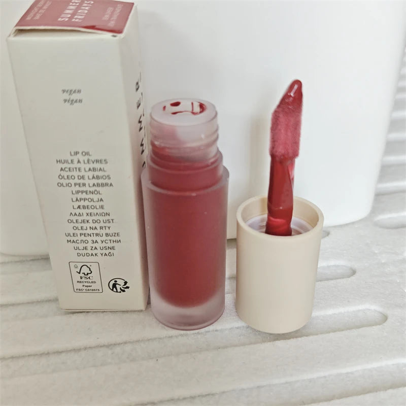Fashion Brand Summer Lipstick Birthday Cake Vanilla Brown Sugar Lip Gloss Moisturizing and Hydrating Lip Balm Makeup Products
