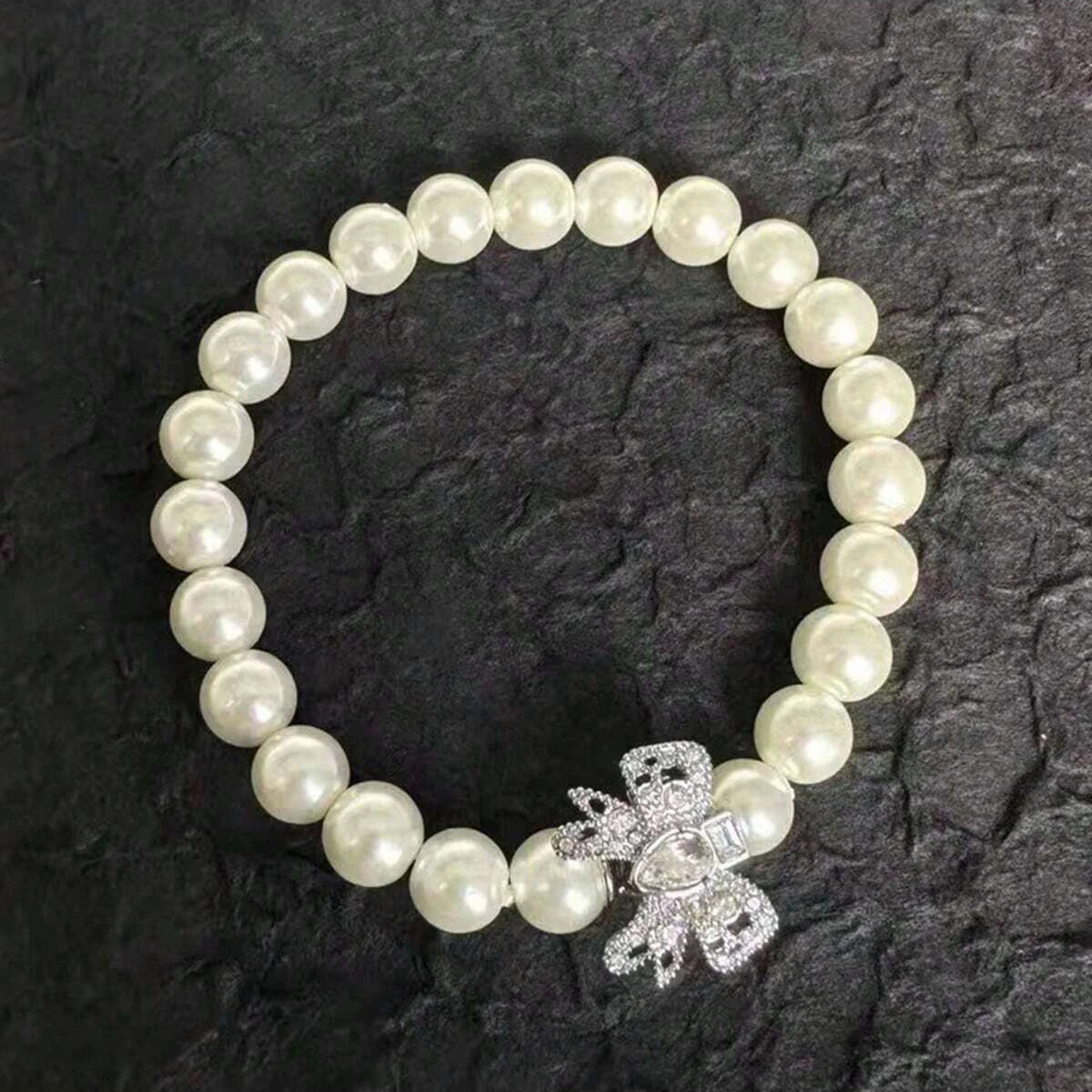 800Pcs White Mixed Acrylic Pearl Polished Loose Beads Set Elegant For Diy Jewelry Decors Handmade Craft Jewelry Making