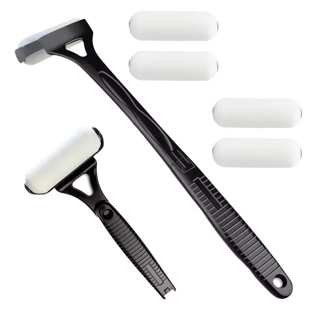 Lotion Applicator Self Sunscreen Tanning Back Applicator Stick Portable Long Handle Foldable With Two Replacement Heads