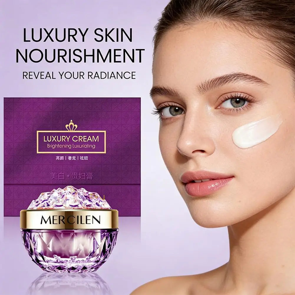 1/2pcs 50g Mercilen Active Collagen Cream Face Cream for Women Moisturizing Reduce Fine Lines Firming Skin Care Facial Products