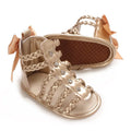 Spring and Summer High-Top Breathable Sandals for Baby Girls 0-12 Months Soft-Soled Toddler Shoes