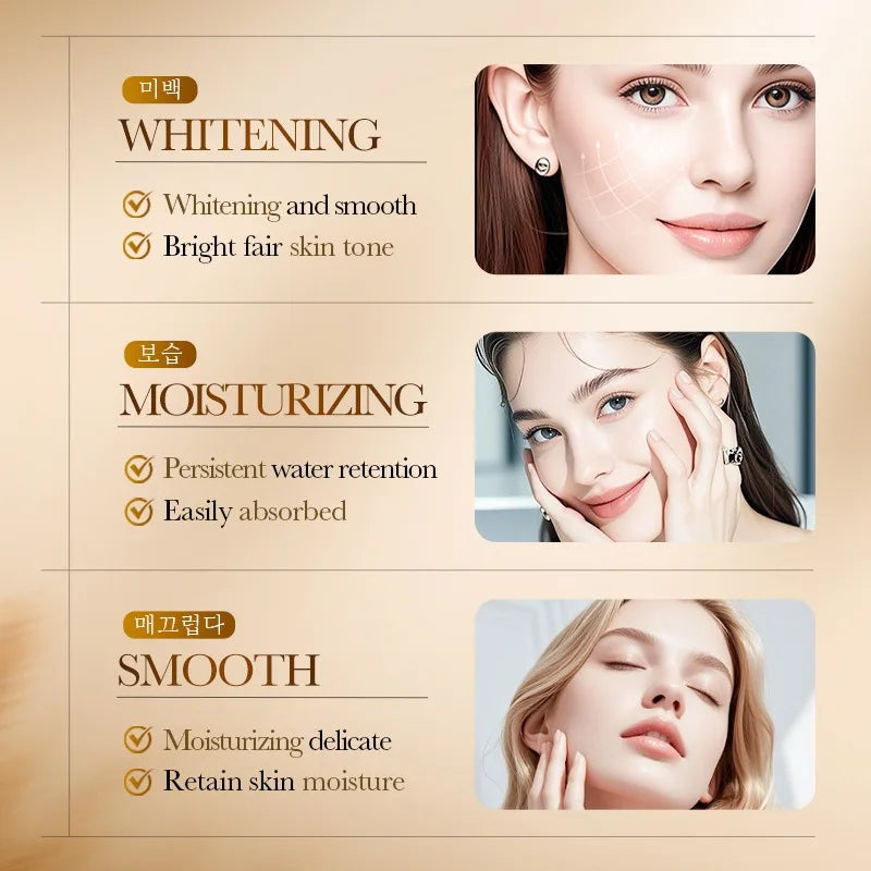 70% Rice Moisturizing Anti-Wrinkle Skincare 6pcs/Set - Firming, Lifting Hydrating Face Kit for All Skin Types Skin care Product