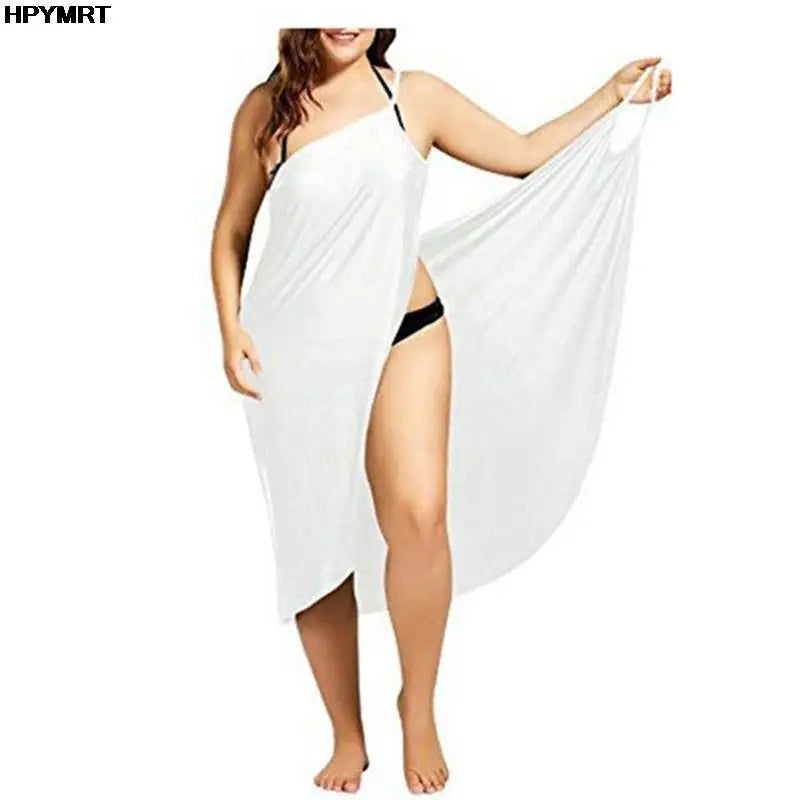 2022 5XL Summer Ladies Halter Dress Solid Color Sexy Suspenders Cross Sleeveless Ladies Clothes Beach Skirt Female Clothing Tops