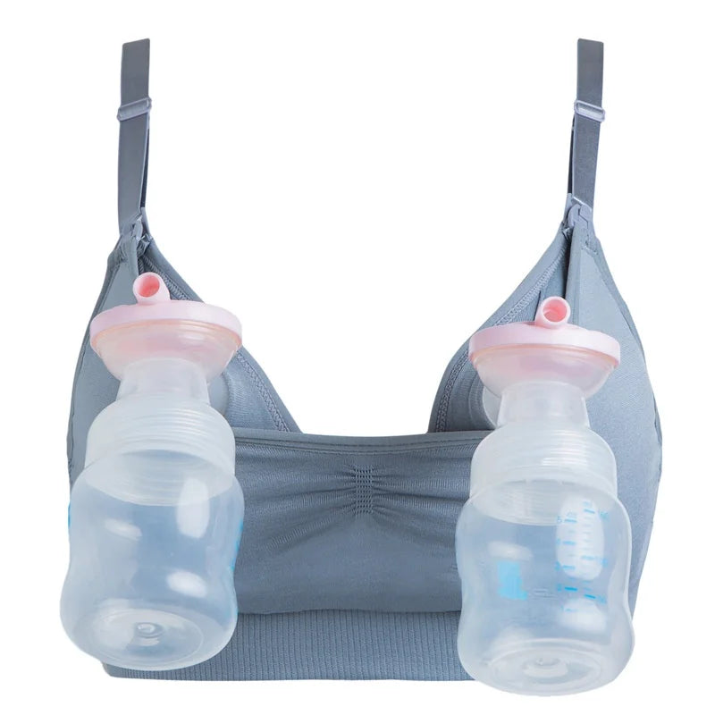 Hand Free Pumping Nursing Bra Breastfeeding Maternity Bras Women For Breast Special Underwear Pregnancy Clothes Can Wear All Day